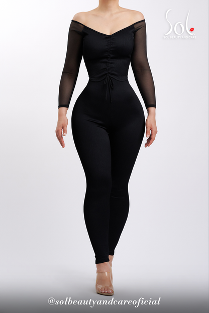 Jumpsuit Anticelulítico Royalty - Negro