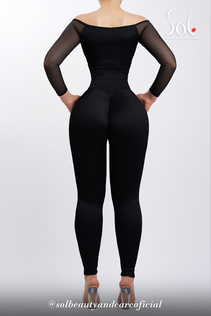 Jumpsuit Anticelulítico Royalty - Negro
