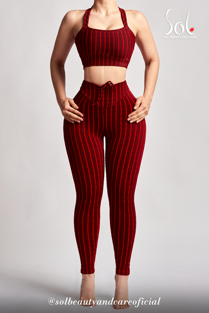 Set Anticelulítico Turín - Rojo